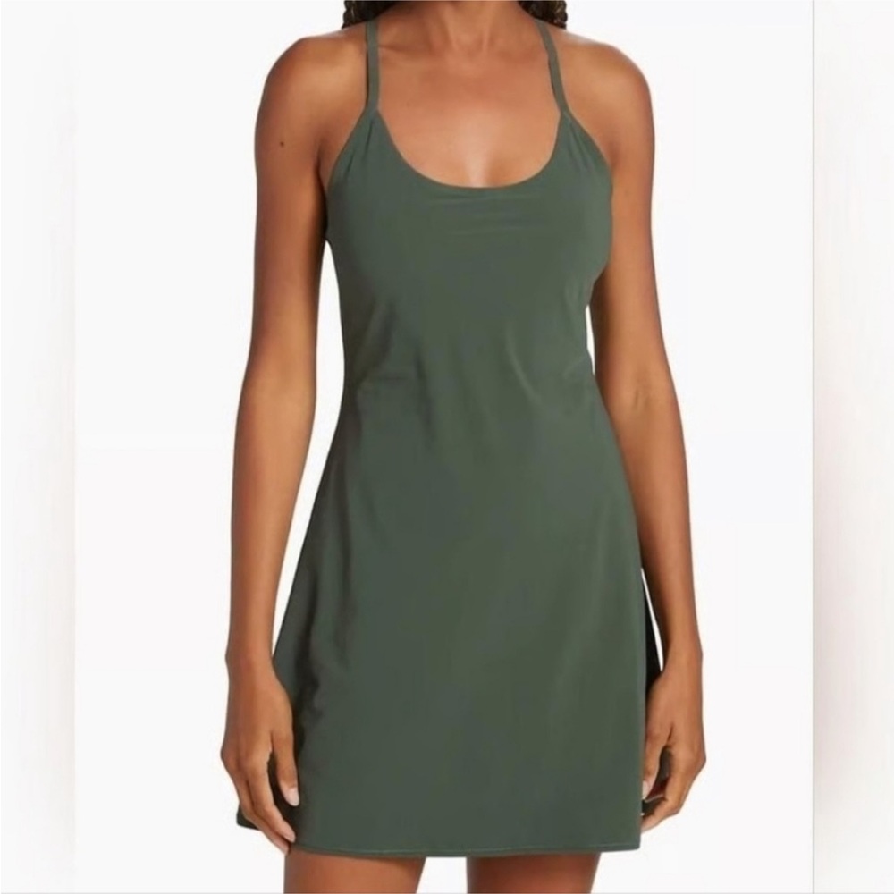 Outdoor Voices Green Mini Dress